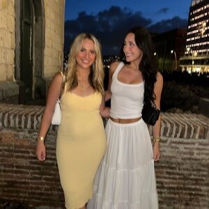 Stunning yellow midi dress